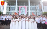 Những hình ảnh đẹp về lễ khai giảng năm học mới tại Hà Nội